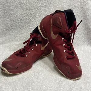 Nike Lebron 13 XIII GS Bronze Cleveland Team Red Gold Basketball Shoes Youth 7Y
